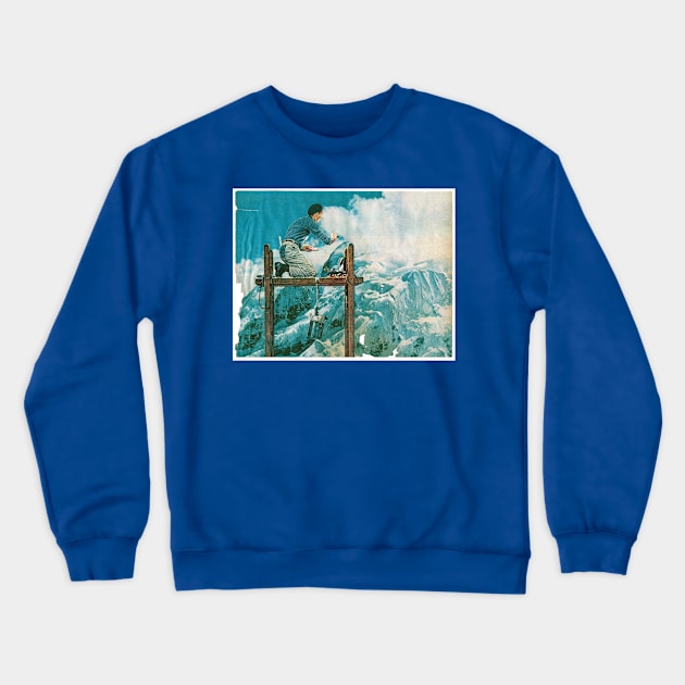 Painter Crewneck Sweatshirt by mathiole